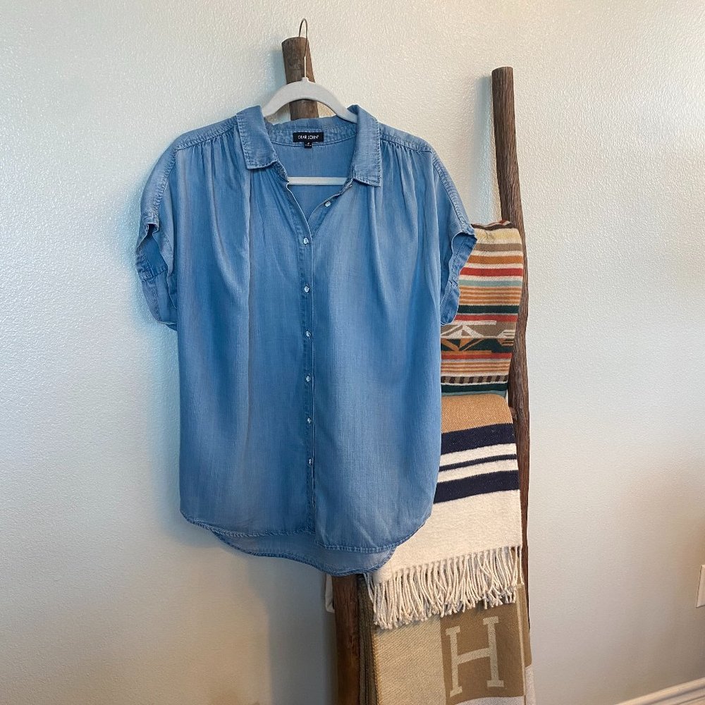 Dear John Denim button-up - Size Medium - in Denim